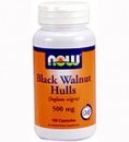 Черный орех / Black Walnut Hulls, 100 капсул, 500 мг.