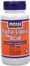 Альфа-липоевая кислота / Alpha Lipoic Acid, 60 капсул, 250 мг.
